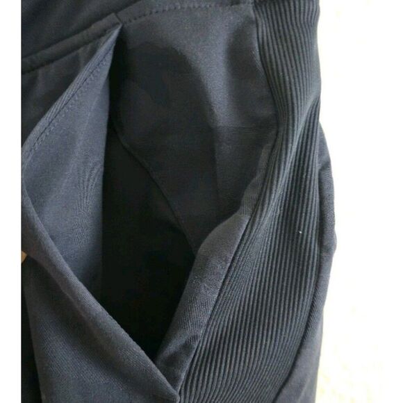 Athleta Brooklyn Ankle Pants Blue Camo Womens Size 16 - Picture 6 of 8